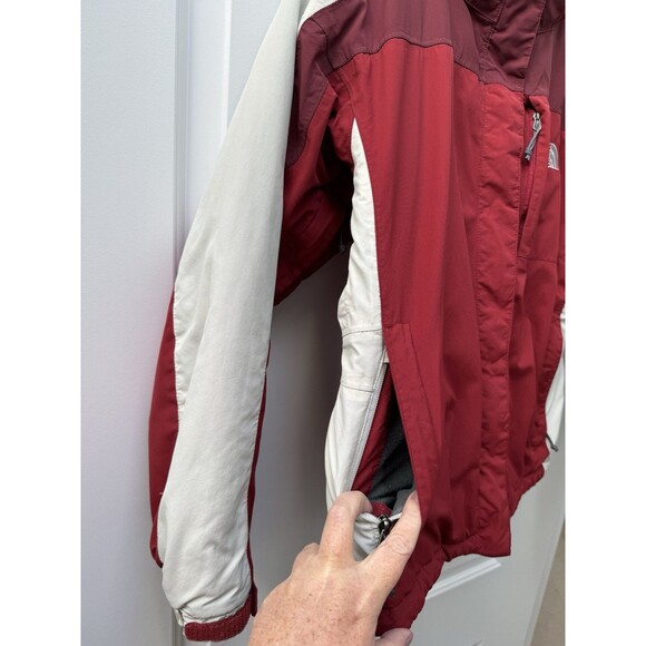 North Face‎ Women’s Size Small Petite Hyvent Fleece Lined Hoodie Zip Jacket - Picture 6 of 12
